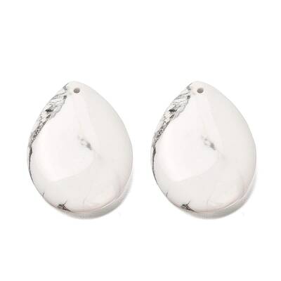 Natural Howlite Pendants