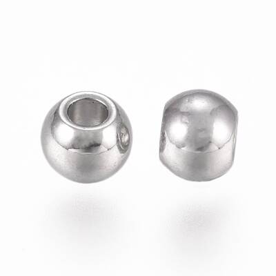 Tarnish Resistant 316L Surgical Stainless Steel Beads
