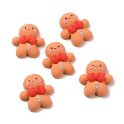 Christmas Theme Opaque Resin Cabochons