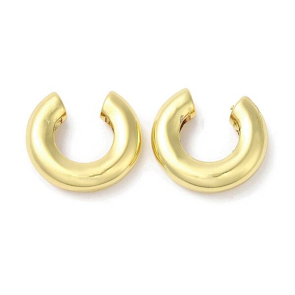Rack Plating Brass Cuff Earrings for Women