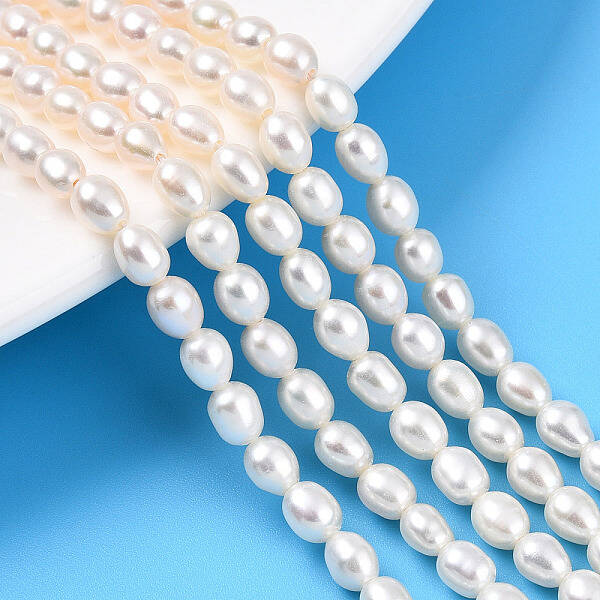 Natural Cultured Freshwater Pearl Beads Strands