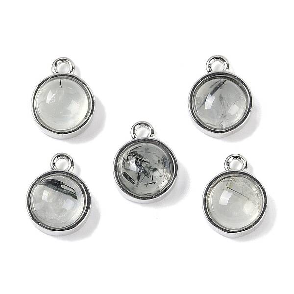 Natural Prehnite Pendants