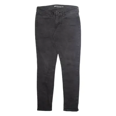 LEVI'S Womens Jeans Grey Regular Skinny W29 L29