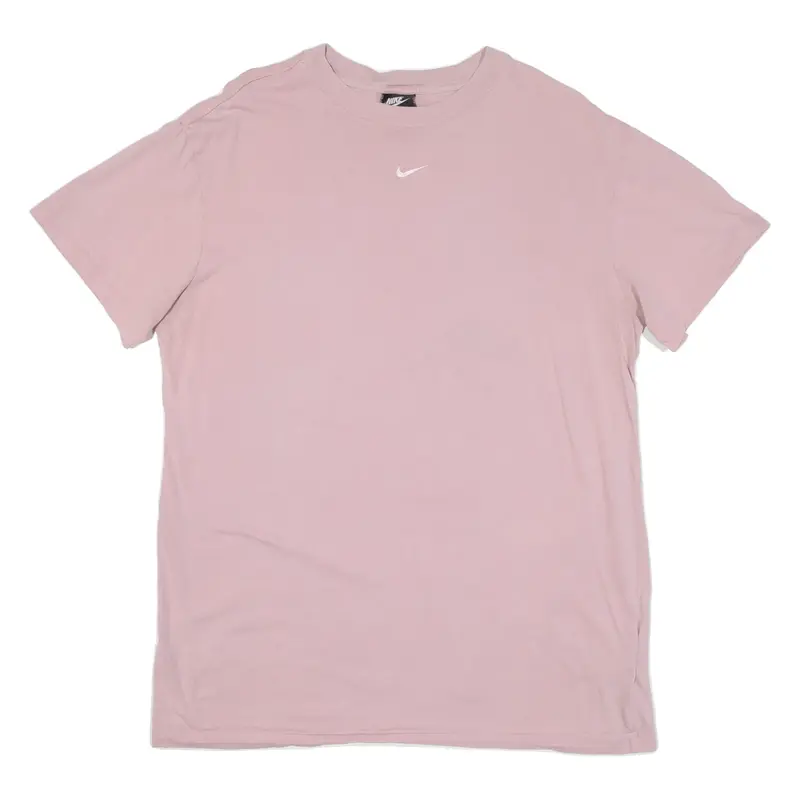 NIKE Womens T-Shirt Pink M