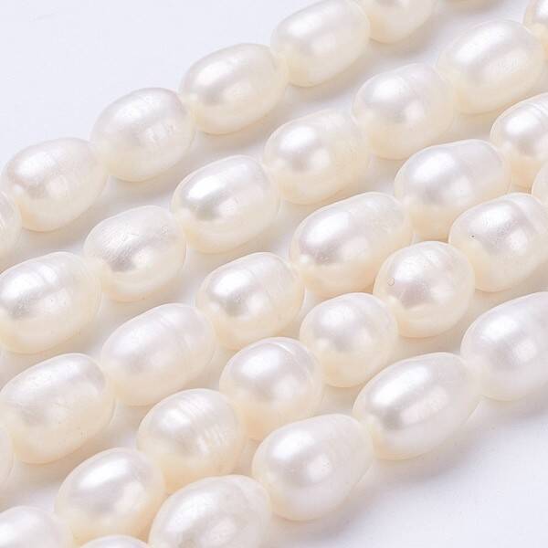 Natural Cultured Freshwater Pearl Beads Strands