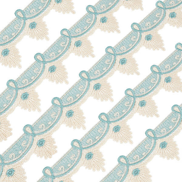 7.5 Yards Polyester Flower Lace Trim