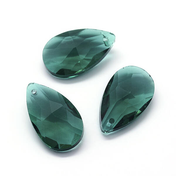 Faceted Glass Pendants