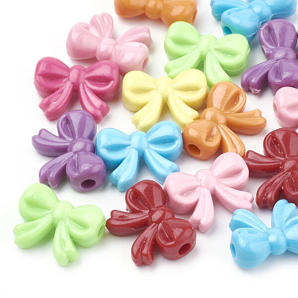Opaque Acrylic Beads