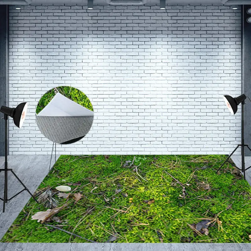 Natural Forest Floor Top View Fabric Floor Backdrop - Aperturee
