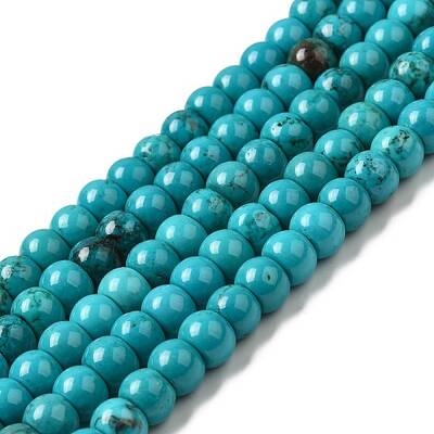 Natural Howlite Beads Strands