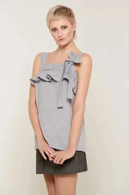 Lilliana Top (Blue) | size: M