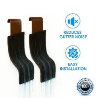 Downspout Dampener Noise Reducer – Mold, Mildew, UV, and Rust Resistant Rainwater Silencer – Easy Install