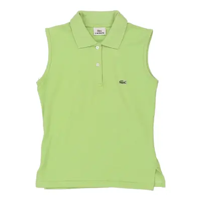 Lacoste Polo Top - XS Green Cotton | Size: x-small