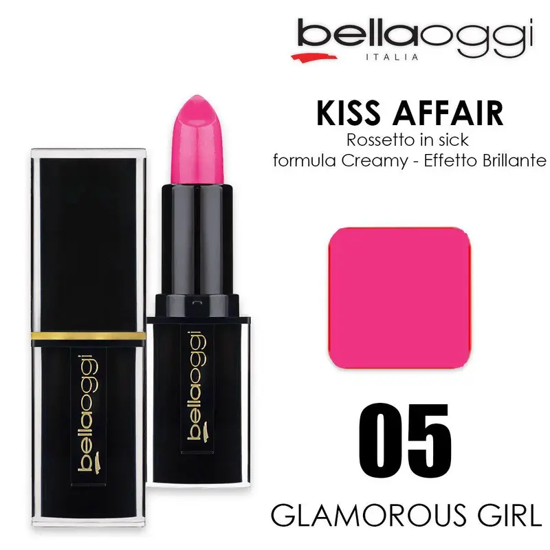 Bella Oggi Kiss Affair Cremay Lipstick Stick Glamorous Girl 005