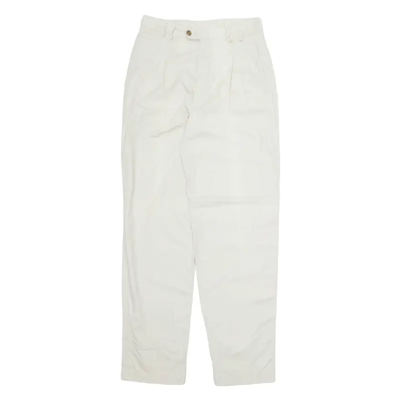 Workwear Mens Trousers Beige Regular Straight W28 L33
