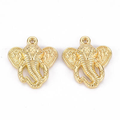 Rack Plating Alloy Pendants Rhinestone Settings