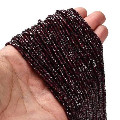 Natural Garnet Beads Strands
