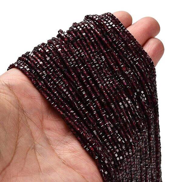 Natural Garnet Beads Strands