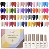 GAOY 42 Pcs Gel Nail Polish Kit, All Seasons UV Gel Set with Glossy & Matte Top Coat and Base Coat for Daily Nail Art, DIY Ma...