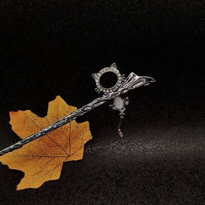 Alloy Cat Hair Sticks