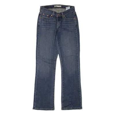 LEVI'S Curvy Womens Jeans Blue Regular Bootcut Acid Wash W26 L32