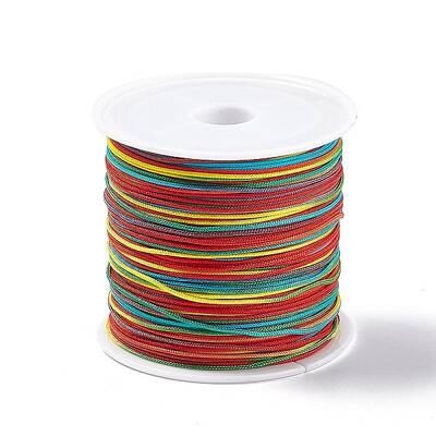 50M Segment Dyed Nylon Chinese Knotting Cord