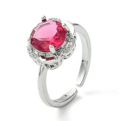 Bass Micro Pave Cubic Zirconia Ring