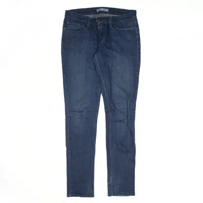 LEVI'S 524 Jeans Blue Denim Slim Skinny Womens W30 L32