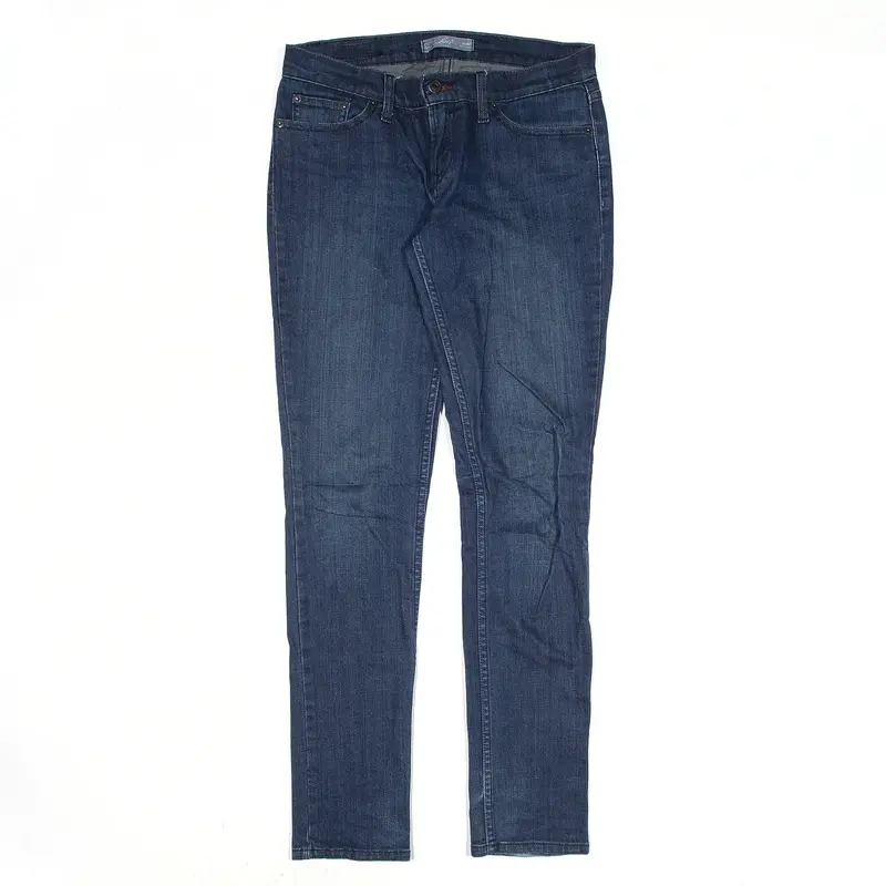 LEVI'S 524 Jeans Blue Denim Slim Skinny Womens W30 L32