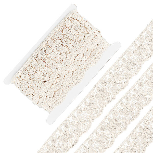 4 Yards Cotton Lace Trim