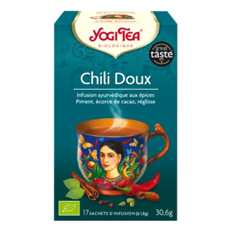 Yogi Tea Chile Soft Ayurvedic Infusion Organic 17 Sachets
