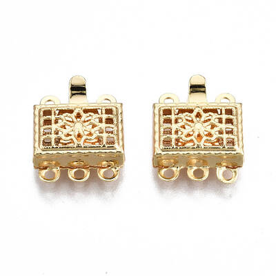 Brass Box Clasps