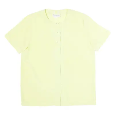 JULIETTA Womens Shirt Green V-Neck L