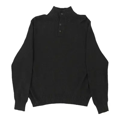 Ralph Lauren Jumper - Large Black Cotton