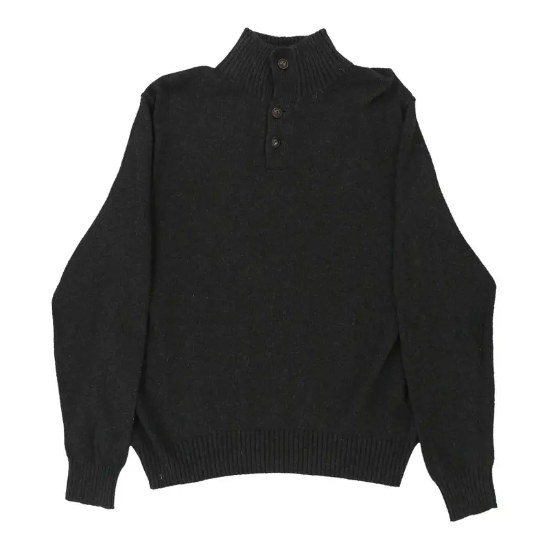 Ralph Lauren Jumper - Large Black Cotton