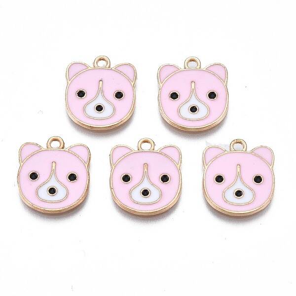 Alloy Enamel Pendants