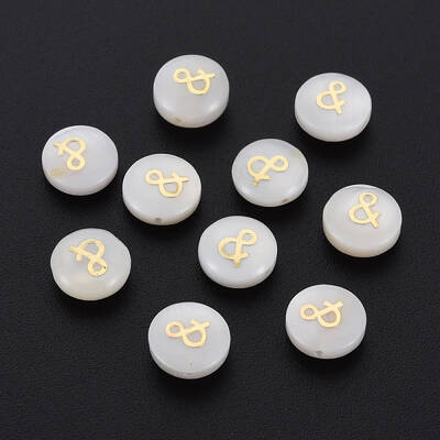 Natural Freshwater Shell Beads