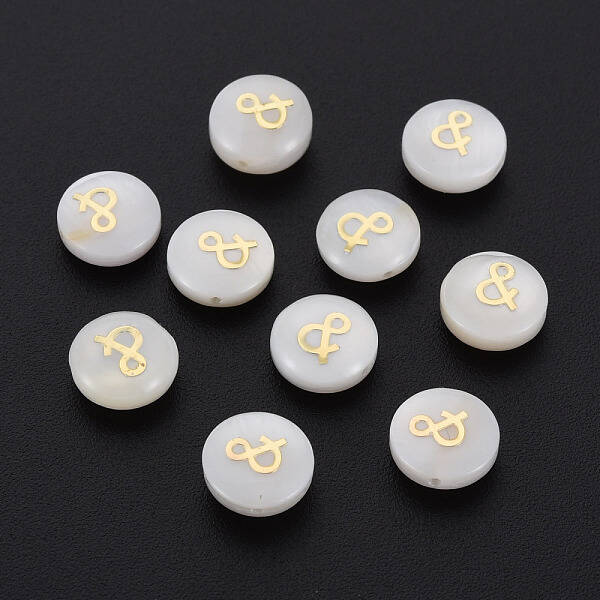 Natural Freshwater Shell Beads