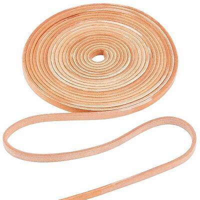 Flat Cowhide Leather Cord
