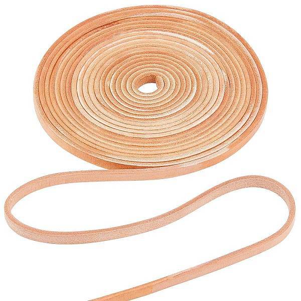 Flat Cowhide Leather Cord