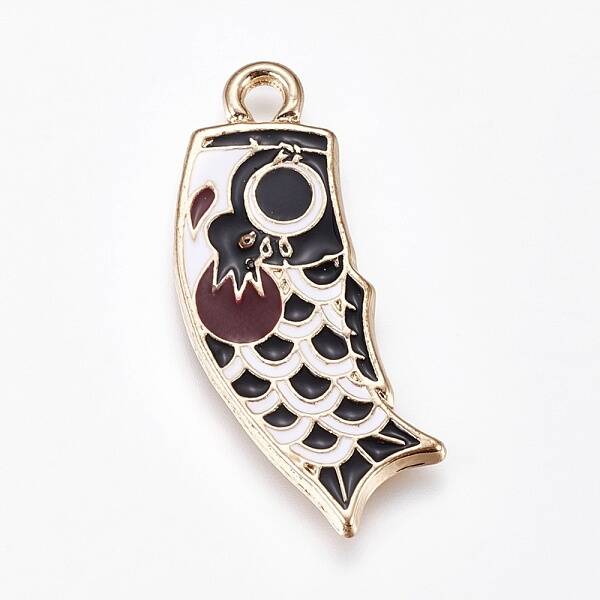 Alloy Enamel Pendants