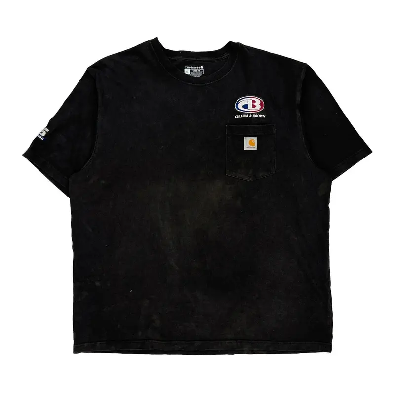 Cullum & Brown Carhartt T-Shirt - XL Black Cotton