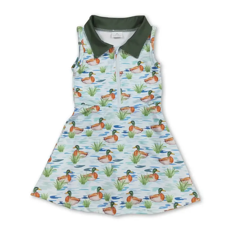 Athletic Tennis Duck Girls Dress