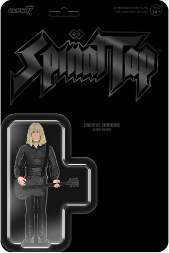 Super7 - Spinal Tap - ReAction Figures Wv2 - David St. Hubbins (None More Black)