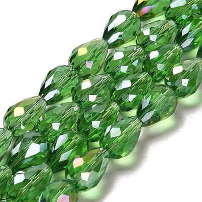 Electroplate Glass Beads Strands