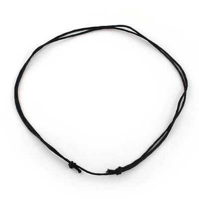 Waxed Cotton Cord Necklace Making