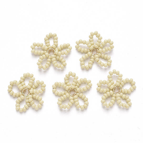 Glass Seed Beads Pendants