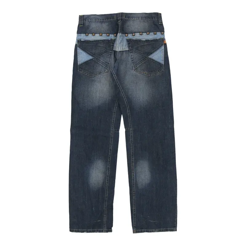 Sottotono Jeans - 36W 36L Blue Cotton