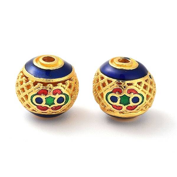 Alloy Enamel Beads