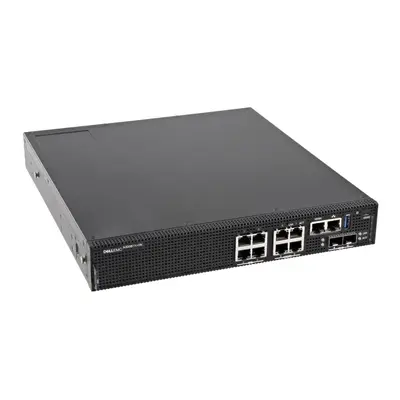 Dell 210-AWZK | PowerSwitch N3200-ON N3208PX-ON 4 x Ports PoE+ 10/100Base-TX + 4 x PoE+ 10/100/1000Base-T + 2 x 10GBase-X SFP...